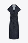 Robe Midi en Denim
