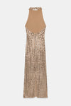 ROBE EN MESH ÉCLATANTE